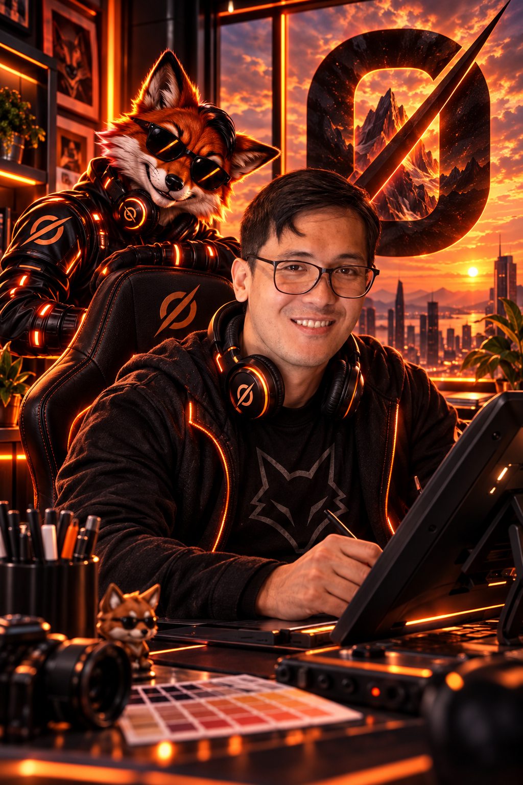 Miguel “The Arsenal” Valdez — Graphic Designer